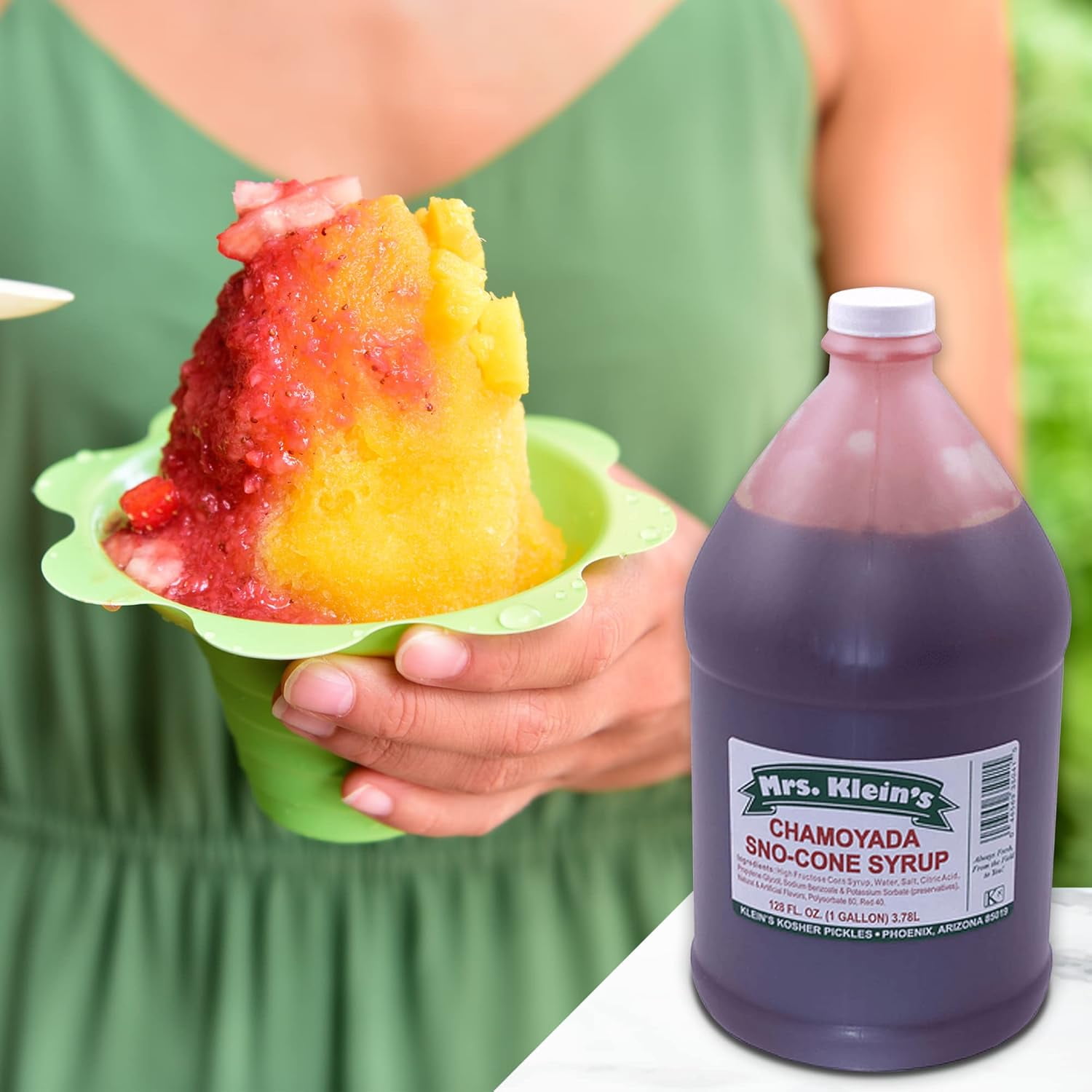 Mrs Kleins Pickles Chamoy Snow Cone Syrup Gallon Flavor Drinks