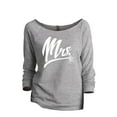 thumbnail image 1 of Mrs Loop Ring Women's Fashion Slouchy 3/4 Sleeves Raglan Lightweight Sweatshirt Sport Grey Small, 1 of 3