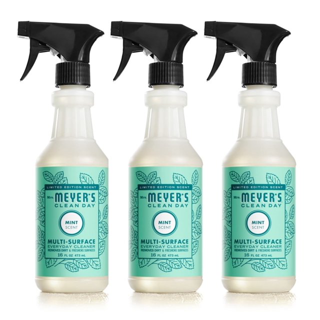 Mrs. Meyer,S AllPurpose Cleaner Spray, Limited Edition Mint, 16 Fl. Oz