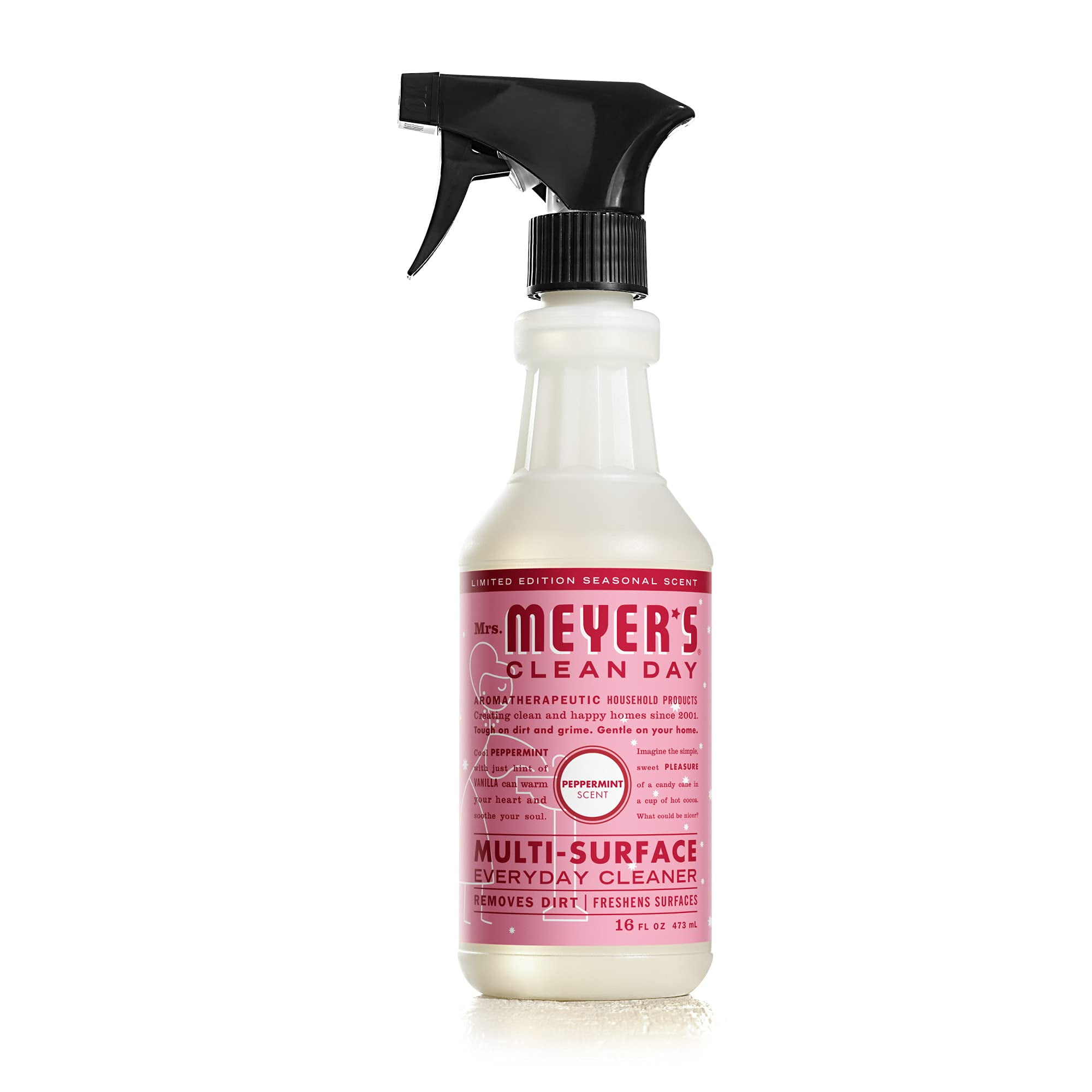 Mrs. Meyer,S AllPurpose Cleaner Spray, Limited Edition Peppermint, 16 Fl. Oz