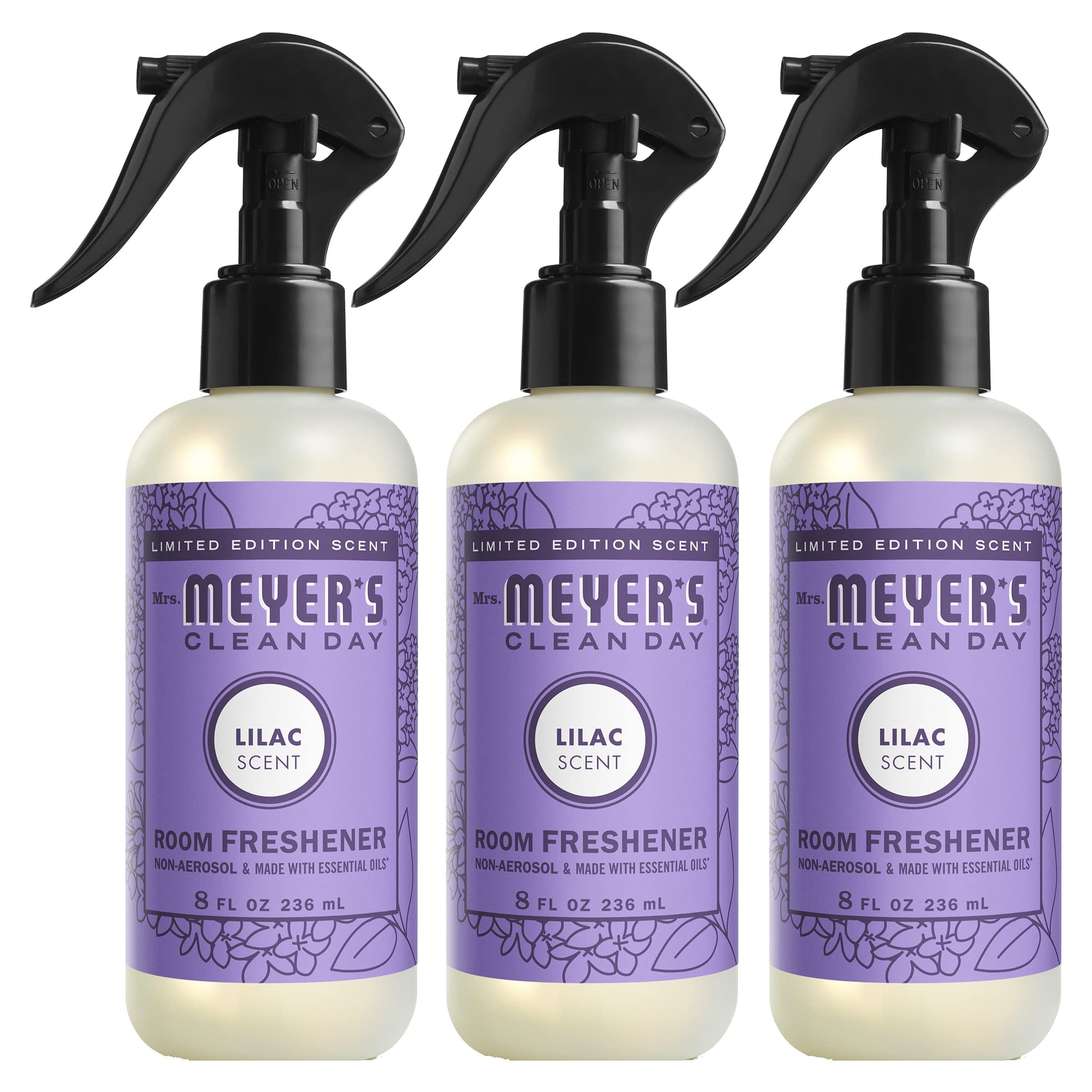 Mrs. Meyer’S Clean Day Room Freshener Spray, Lilac Scent, Limited