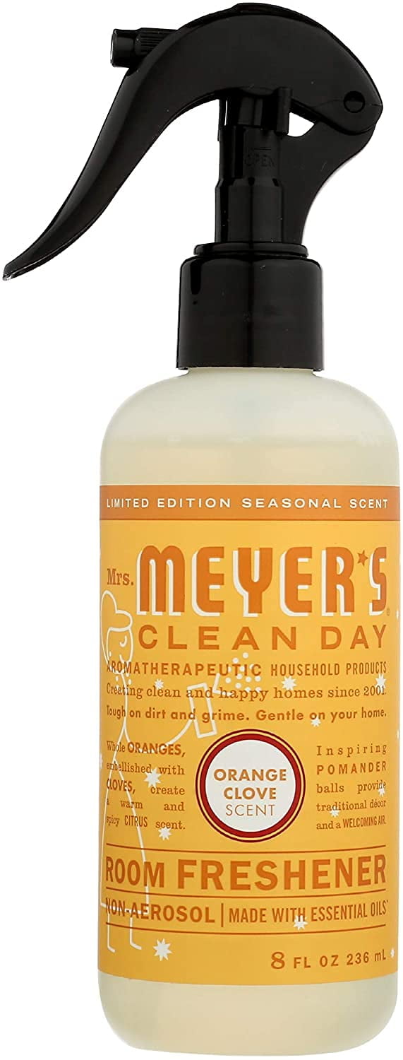 Mrs. Meyer’S Clean Day Room Freshener Spray, Orange Clove Scent