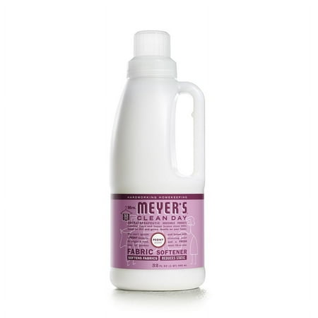 Mrs. Meyer's 11406 Fabric Softener Clean Day Peony Scent Liquid 32 oz