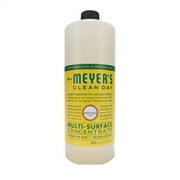 Mrs. Meyer's 17540 Clean Day 32 oz Bottle of Concentrated Honeysuckle Scent Multi-Surface Cleaner
