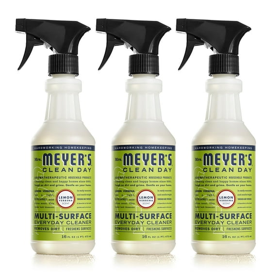 Mrs. Meyer's All-Purpose Cleaner Spray, Lemon Verbena, 16 fl. oz - Pack of 3 C67