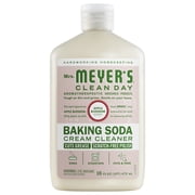 Mrs. Meyer’s Baking Soda Cream Cleaner, Cuts Grease, Scratch-Free Polish, Apple Blossom, 16 fl oz, Pack of 1