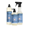 thumbnail image 1 of Mrs. Meyer's Bluebell Kitchen Set, Dish Soap, Hand Soap, and Multi-Surface Cleaner (3 CT Bundle), 1 of 7