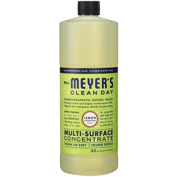 Mrs. Meyer's Clean Day All Purpose Cleaner, Lemon Verbena, 32 Ounce Bottle, 2-Pack