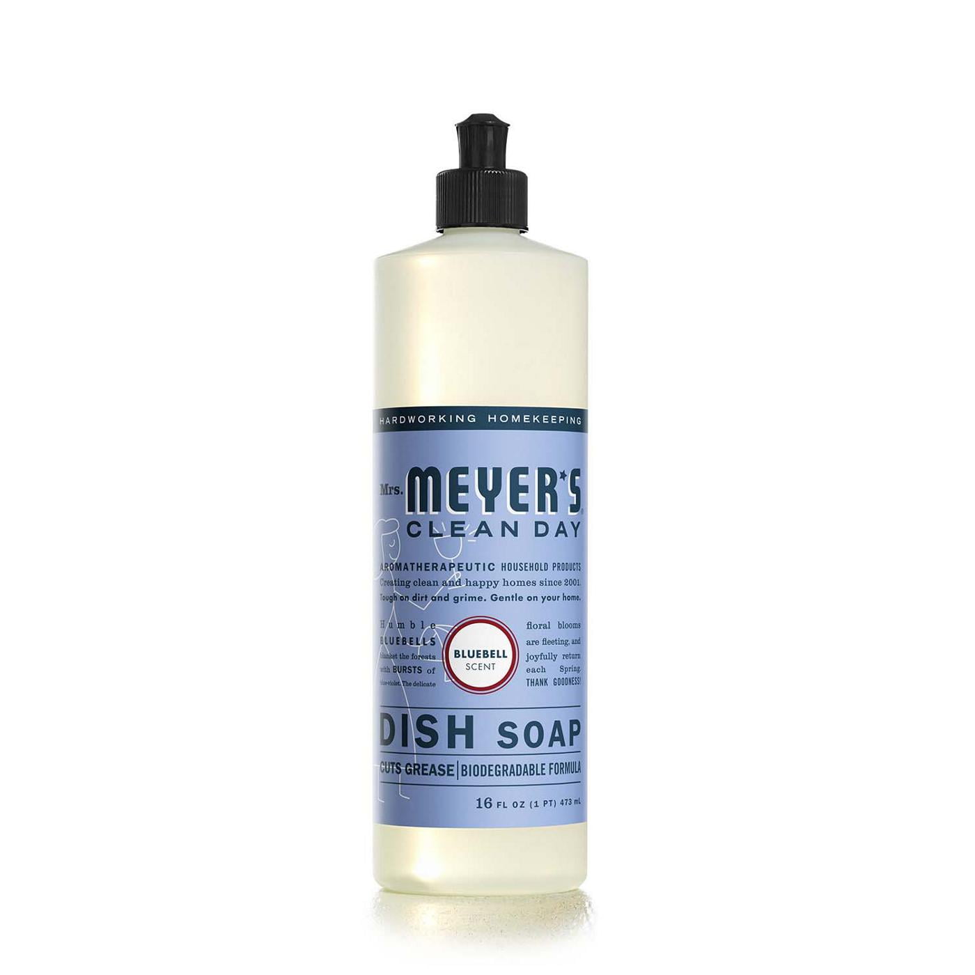 Mrs. Meyer's Clean Day Bluebell Scent Dish Soap - 16 oz- Pack of 2