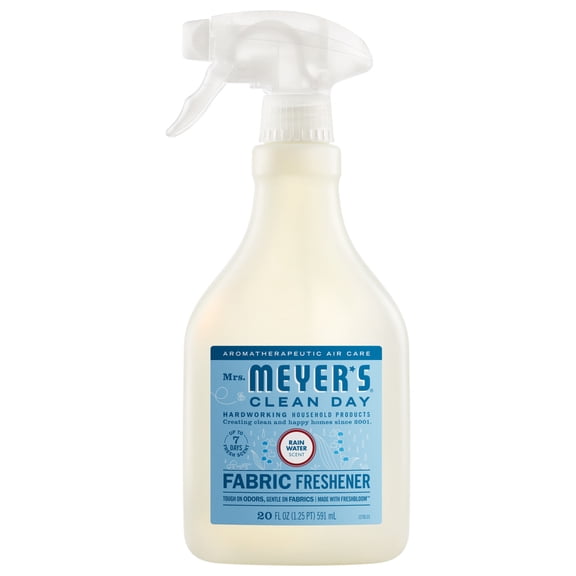 Mrs. Meyer’s Clean Day Fabric Freshener, Rain Water Scent, 20 Fl Oz