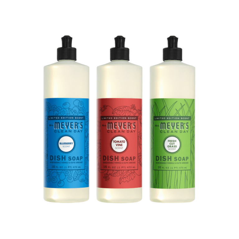 Meyer's Clean Day Dish Soap 16 fl oz Each, Fresh Cut Grass - Main Image