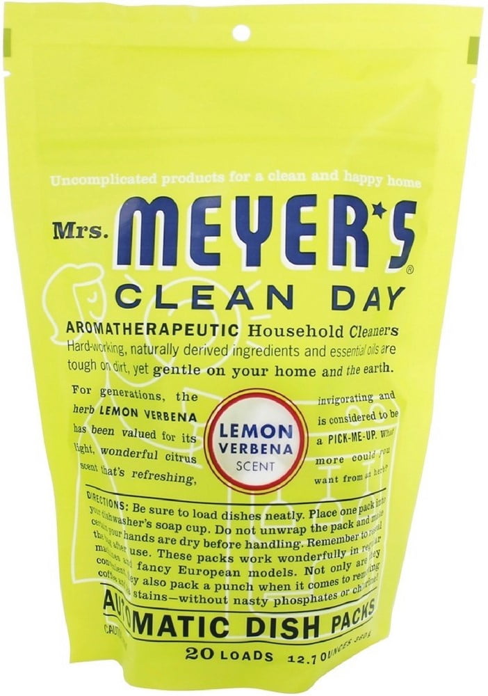 Détergent à vaisselle Mrs. Meyer's, Lemon Verbena, 473 mL
