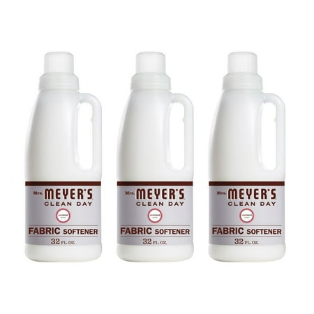 Mrs. Meyer's Clean Day Fabric Softener, Lavender, 32 fl oz (3 pack) (Bundle)