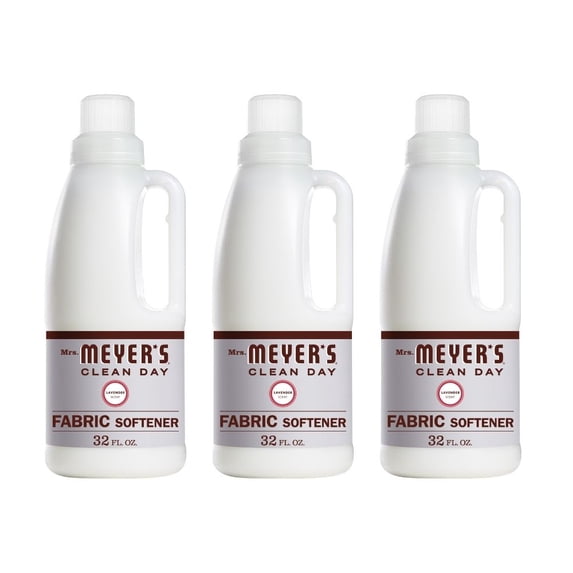 Mrs. Meyer's Clean Day Fabric Softener, Lavender, 32 fl oz (3 pack) (Bundle)