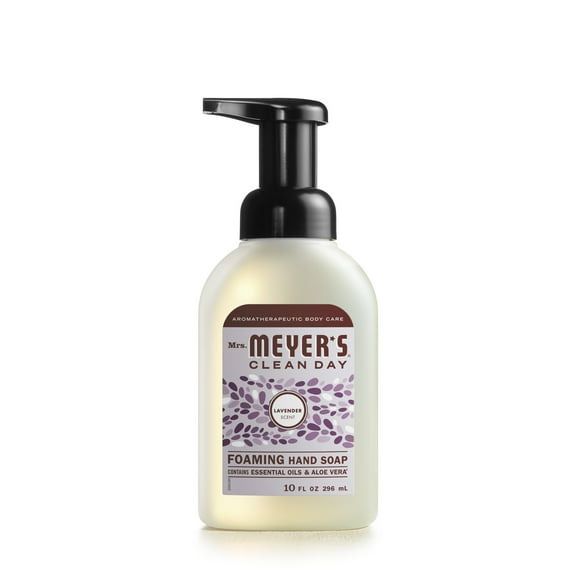 Mrs. Meyer's Clean Day Foaming Hand Soap, Lavender Scent, 10  fl oz Bottle