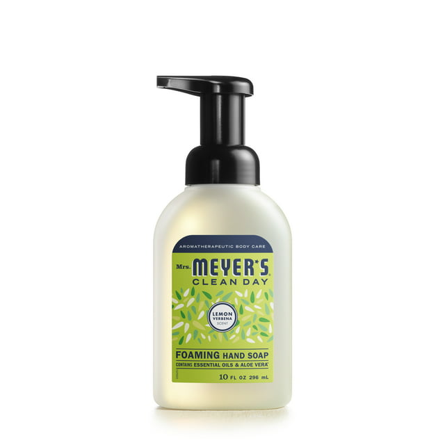 Mrs. Meyer's Clean Day Foaming Hand Soap, Lemon Verbena Scent, 10 fl oz