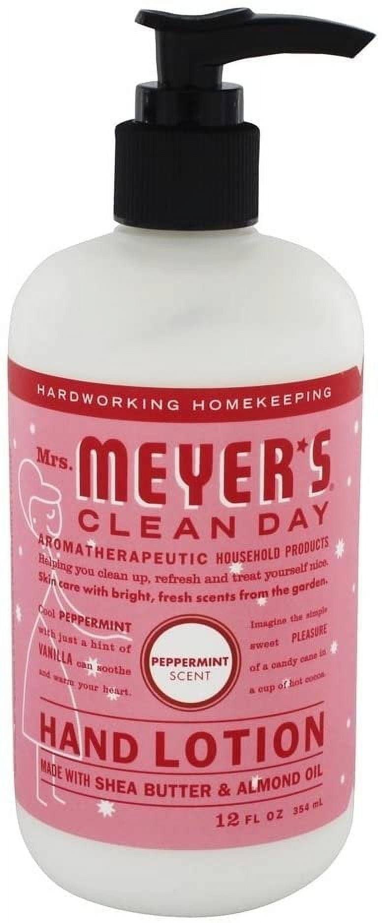 Mrs. Meyer's Clean Day Hand Lotion, 12 oz Peppermint, Pack 1