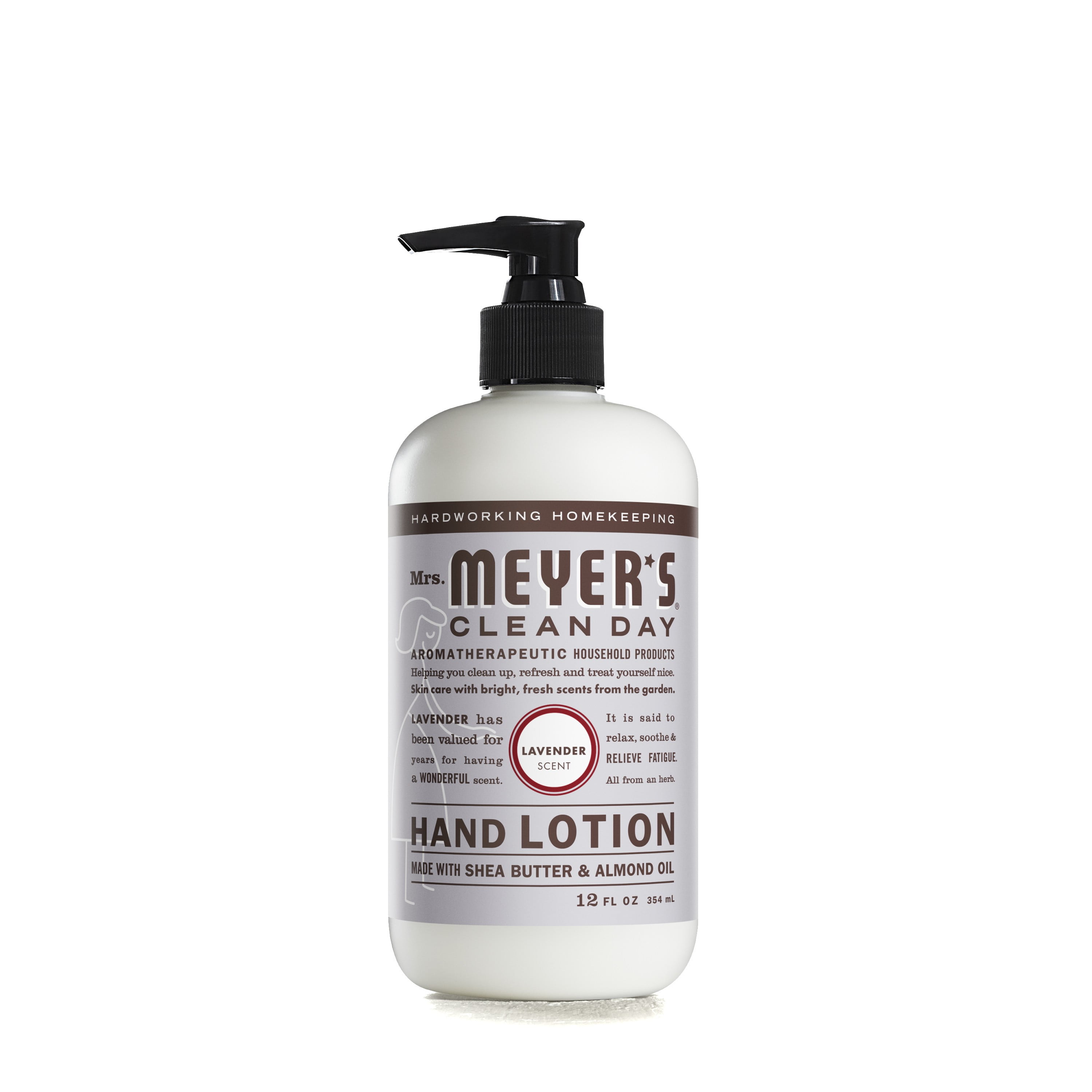 Mrs. Meyer's Clean Day Hand Lotion, Lavender Scent, 12 Ounce Bottle