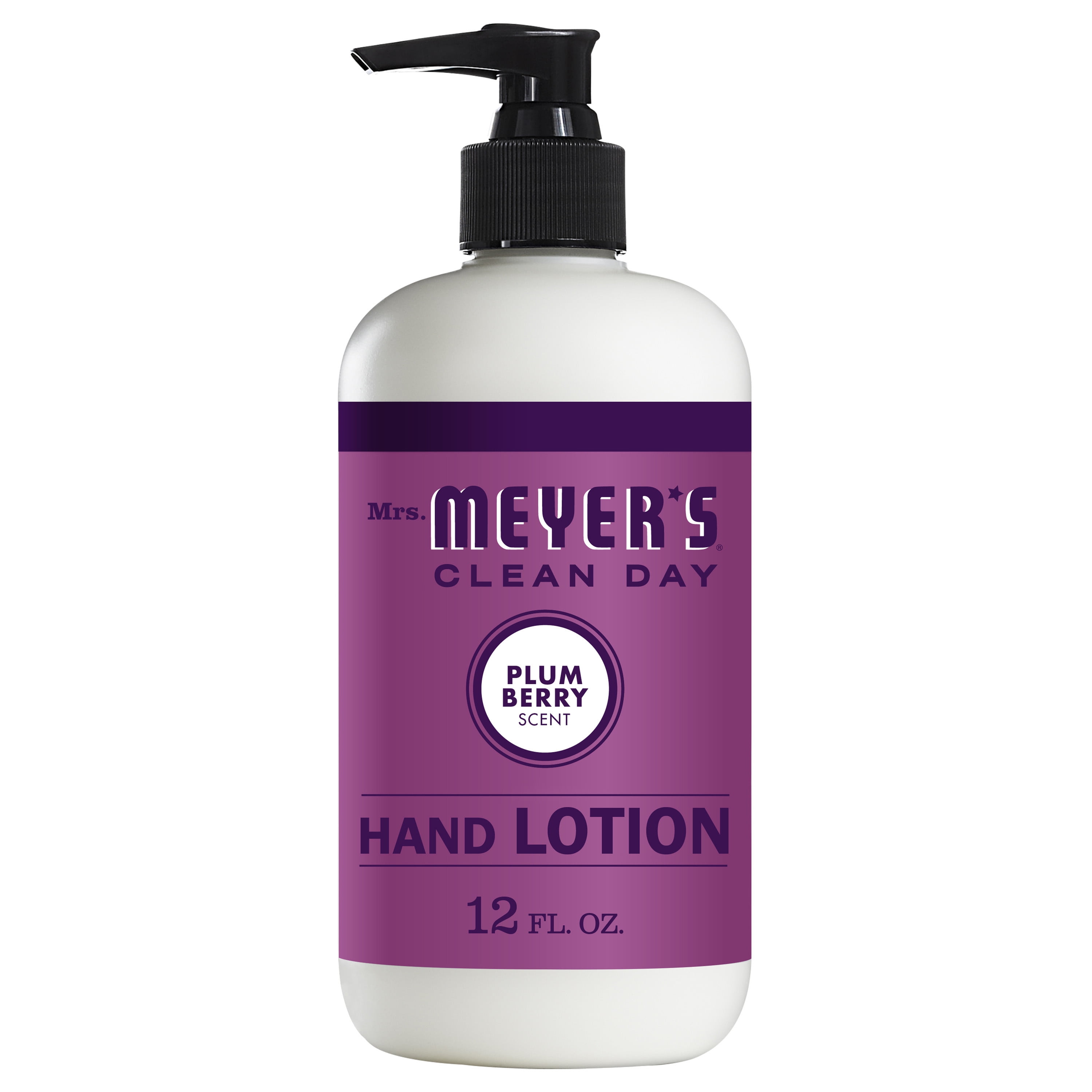 Mrs. Meyer's Clean Day Hand Lotion, Plum Berry, 12oz, With Shea