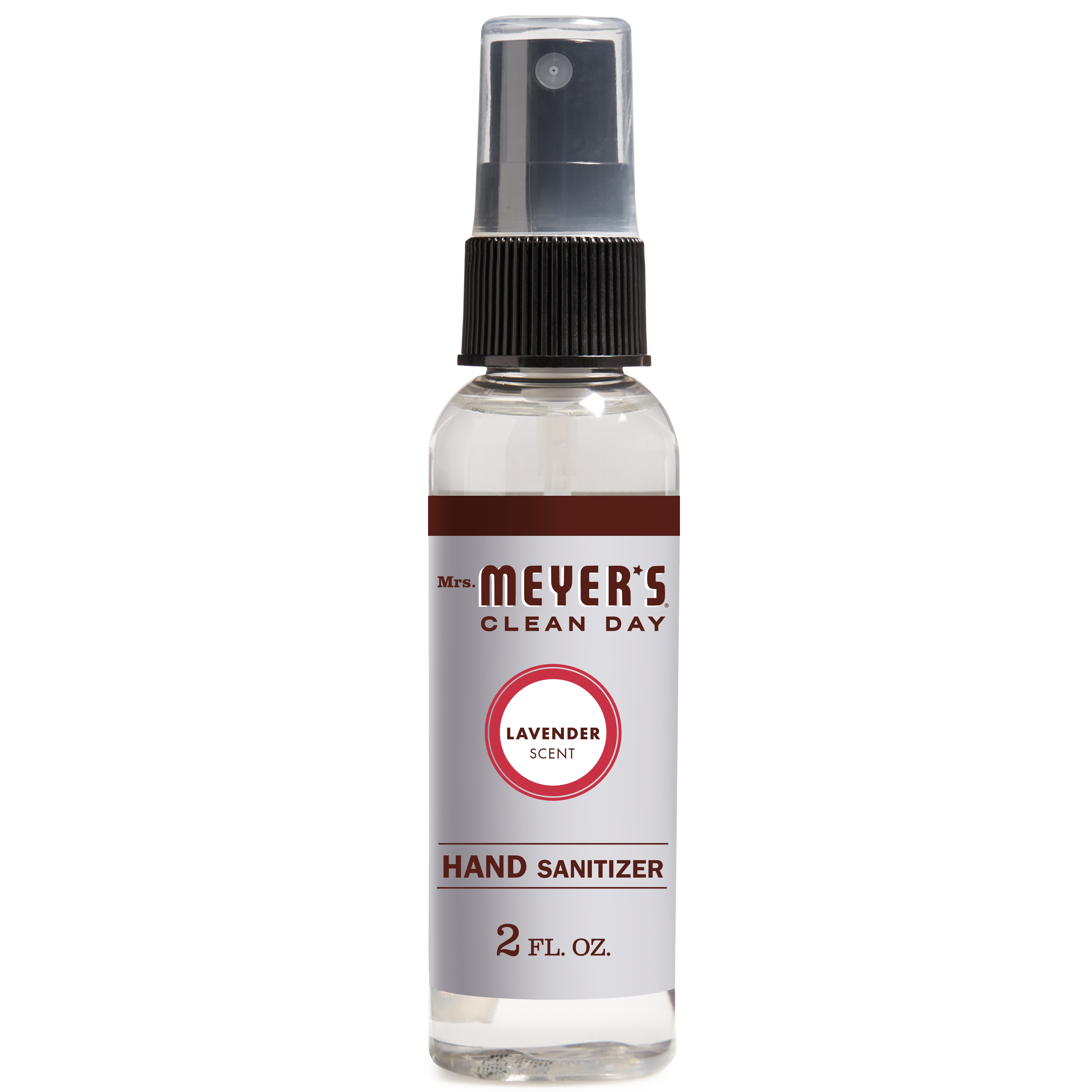 Mrs. Meyer's Clean Day Hand Sanitizer, Removes 99.9% of Bacteria on Skin, Lavender Scent, 2 Ounce Spray Bottle - image 1 of 7