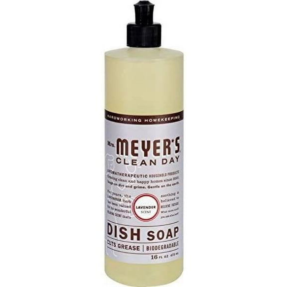 Mrs. Meyer's Clean Day Lavender Liquid Dish Soap - Concentrate - 18 Pack, 16 Ounce