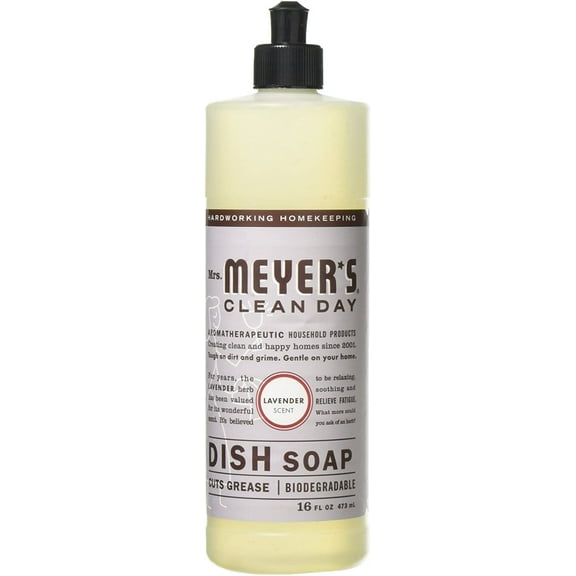 Mrs. Meyer's - Clean Day Liquid Dish Soap Lavender - 16 oz.3 Pack