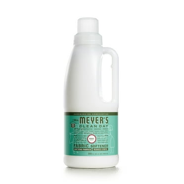 Mrs. Meyer's Clean Day Liquid Fabric Softener, Basil Scent, 32 Ounce Bottle