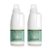 Mrs. Meyer's Clean Day Liquid Fabric Softener Bottle, Basil Scent, 32 Fl oz Pack of 2