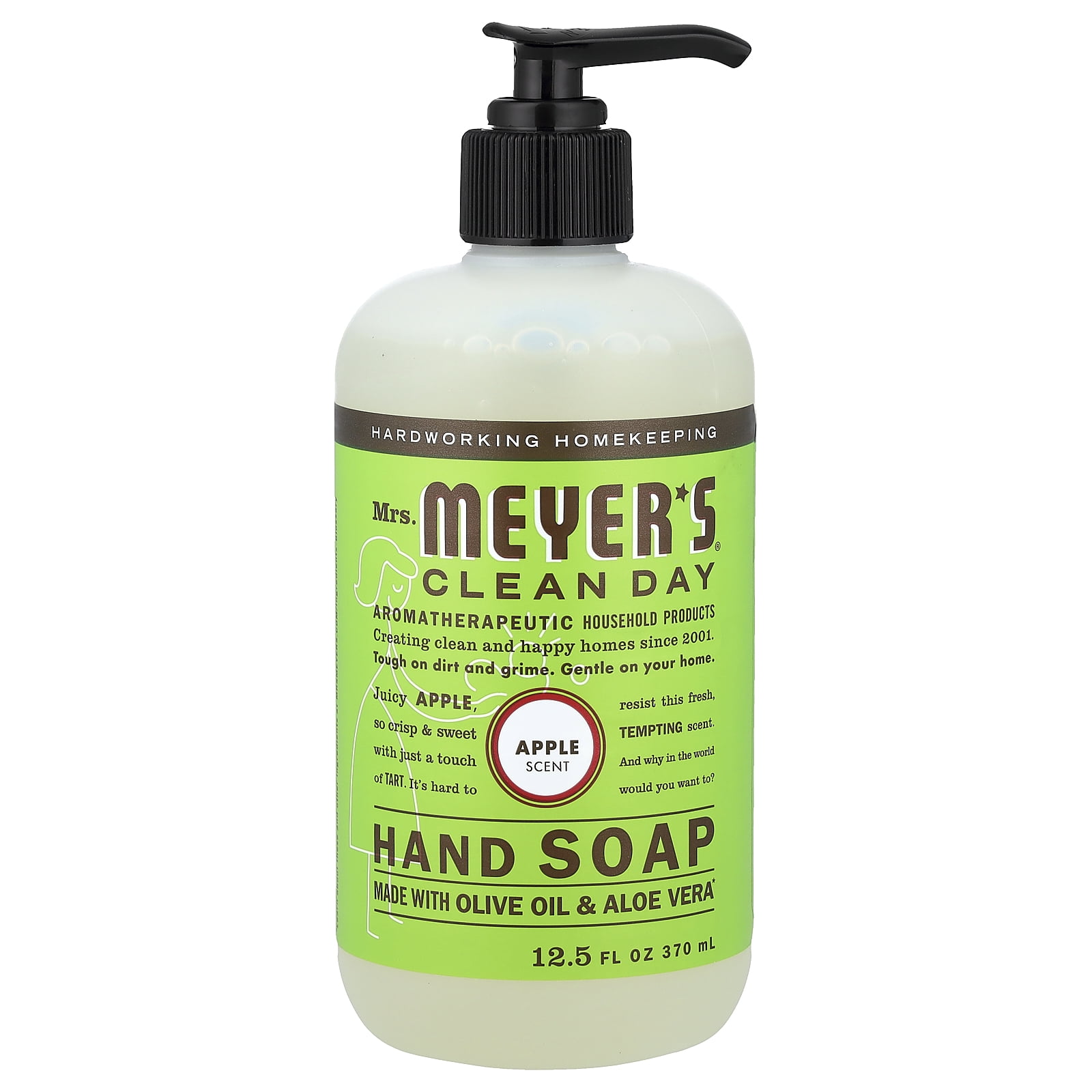 Mrs. Meyer's Clean Day Liquid Hand Soap, Apple, 12.5 Fl Oz