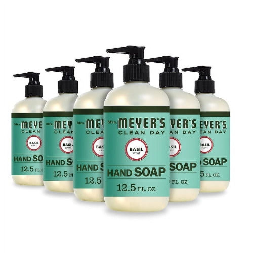 Clean Day Liquid Hand Soap, Basil, 12.5 oz, 6/Carton Clean Day Liquid Hand Soap, Basil, 12.5 oz, 6/Carton