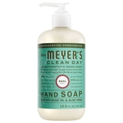 Mrs. Meyer’s Clean Day Hand Soap, Basil Scent, 12.5 Fl Oz