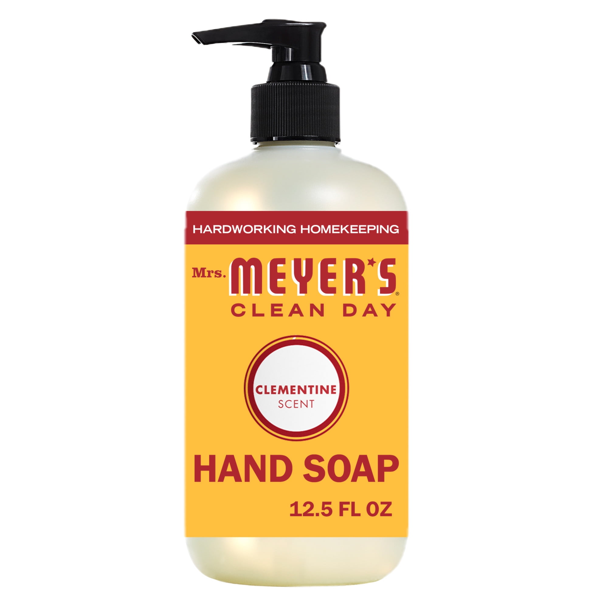 Mrs. Meyer's Clean Day Liquid Hand Soap, Clementine Scent, 12.5 fl oz