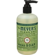 Mrs. Meyer's Clean Day Liquid Hand Soap, Cruelty Free and Biodegradable Hand Wash Made with Essential Oils, Iowa Pine Scent, 12.5 oz Bottle
