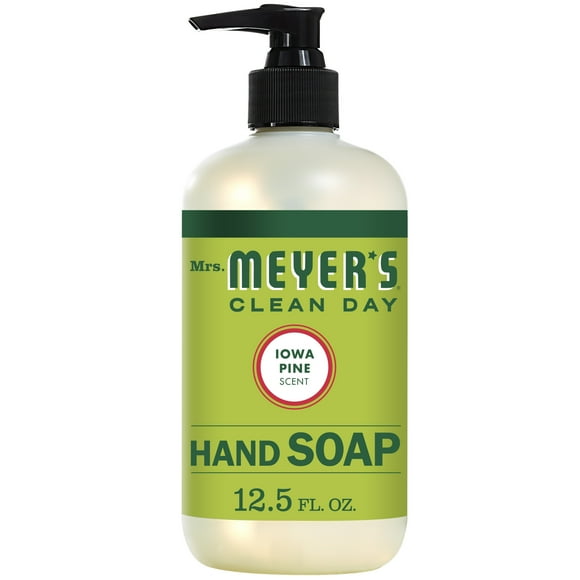 Mrs. Meyer's Clean Day Liquid Hand Soap, Iowa Pine Scent, 12.5  fl oz Bottle