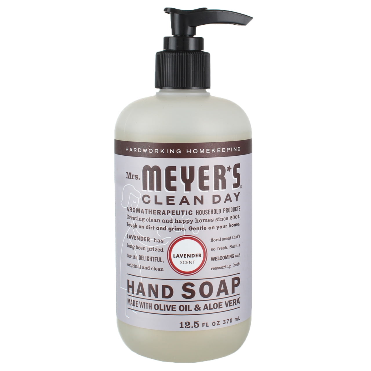 Mrs. Meyer's Clean Day Hand Soap Liquid, Lavender, 12.5 fl oz (2 pack)