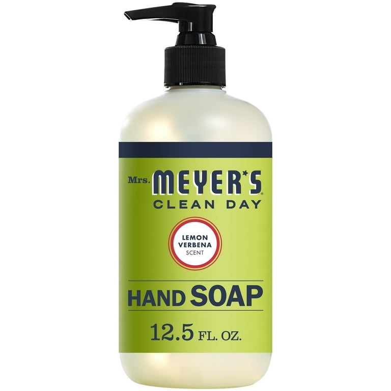 Mrs. Meyer s Clean Day Liquid Hand Soap Lemon Verbena Scent 12.5