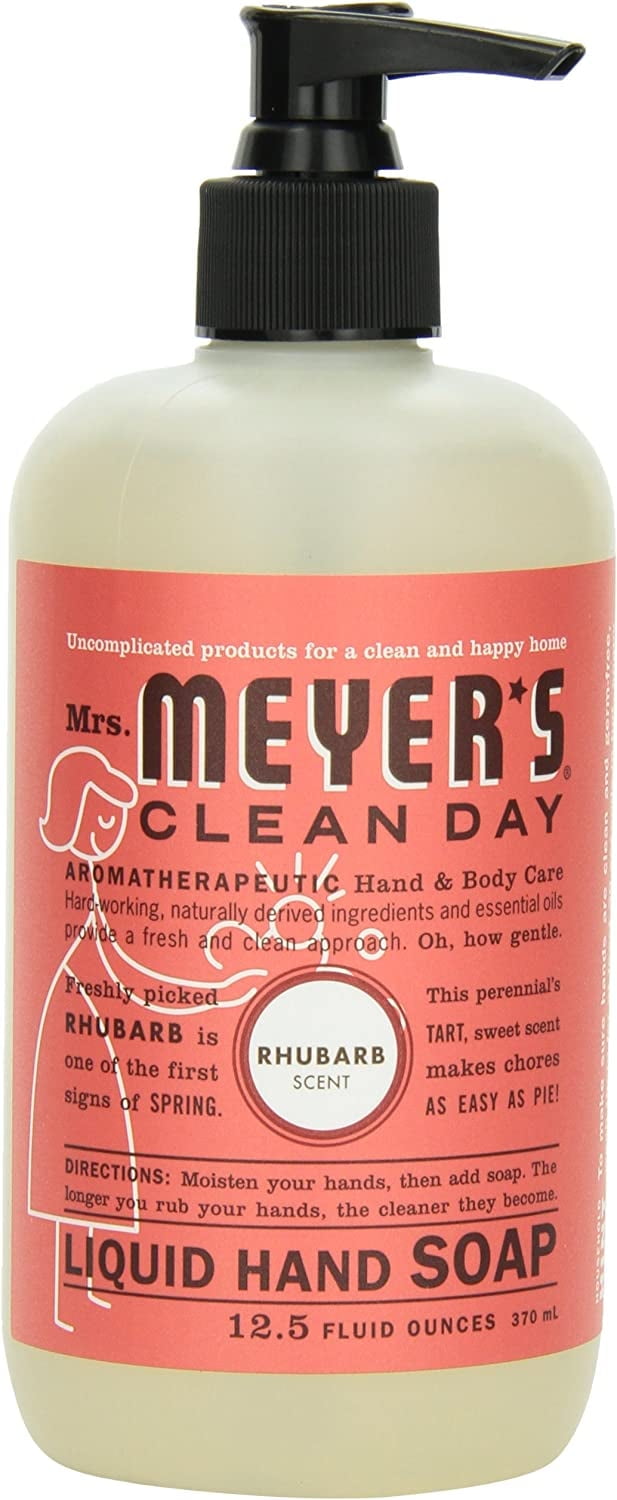 Mrs. Meyer's Clean Day Liquid Hand Soap Rhubarb 12.5 fl oz