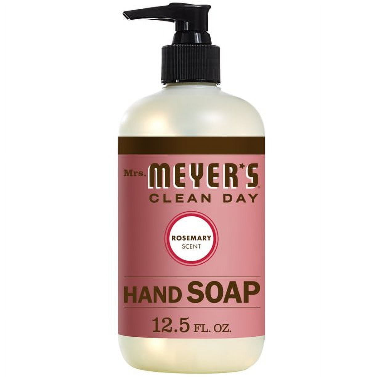 Mrs. Meyer's Clean Day Liquid Hand Soap, Rosemary Scent, 12.5 ounce (Pack of 6)
