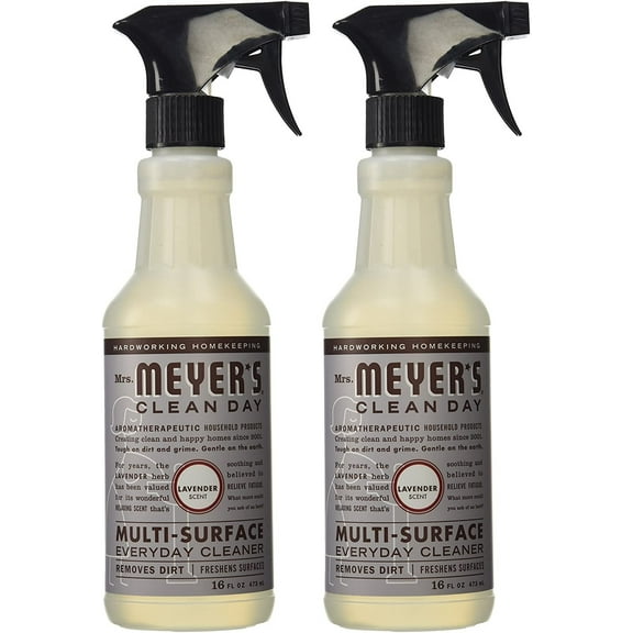 Mrs. Meyer's Clean Day Multi-Purpose Spray, Lavender,16 Oz2 Pack