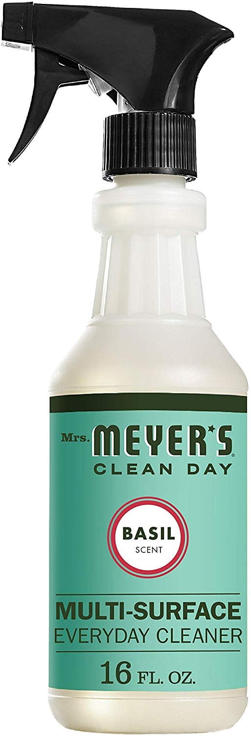 Mrs. Meyer's Clean Day Multi-Surface Everyday Cleaner, Basil Scent, 16oz