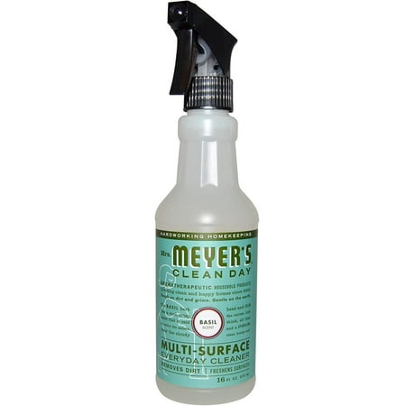 Mrs. Meyer's Clean Day Multi-Surface Cleaner, Basil Scent, 16oz