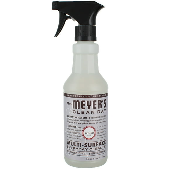 Mrs. Meyer's Clean Day Multi-Surface Cleaner, Lavender, 16 fl oz (6 pack) (Bundle)