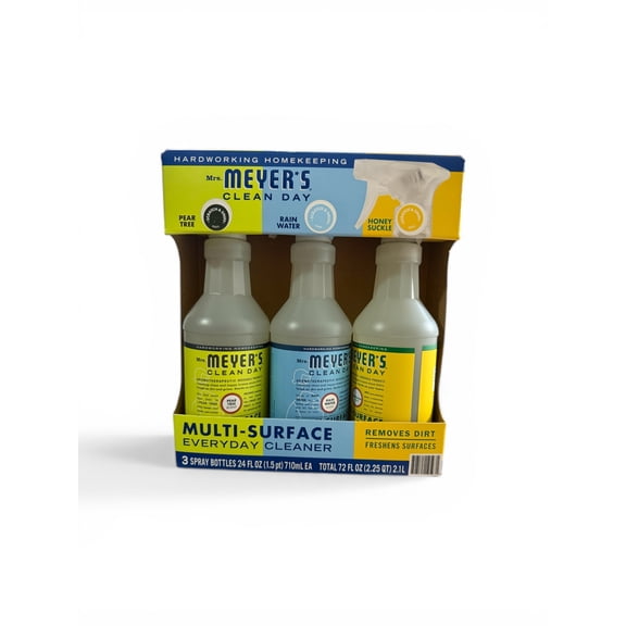 Mrs. Meyers Clean Day Multi-Surface Everyday Cleaner (3-Pack, 24 fl oz Each)