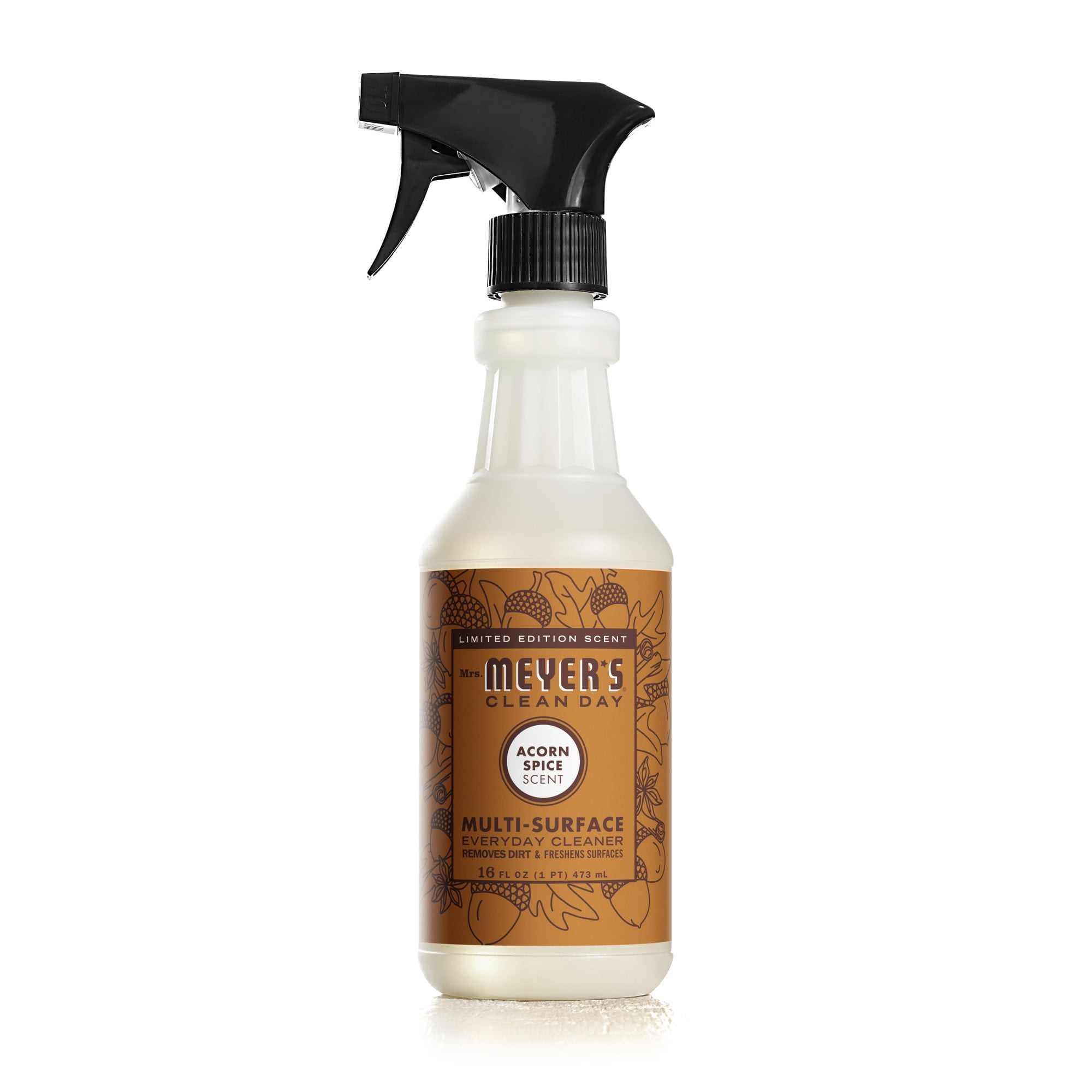 Mrs. Meyers Clean Day Multi-Surface Everyday Cleaner, Acorn Spice Scent, 16 Ounce Bottle