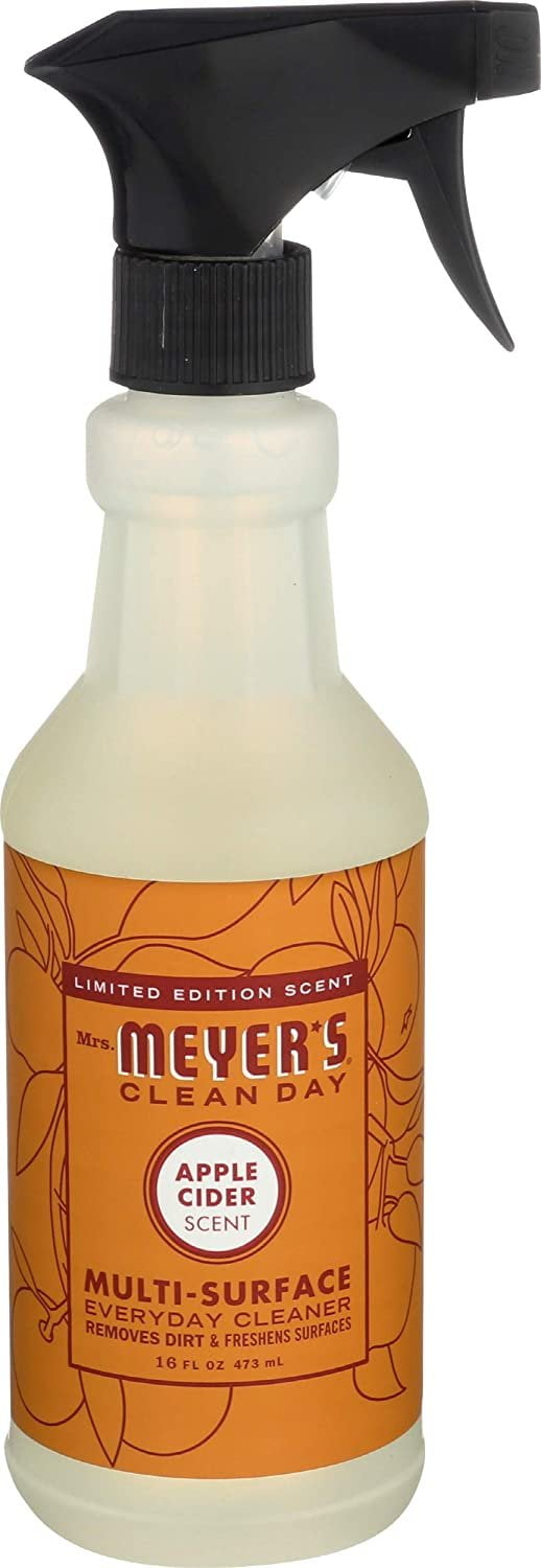 Mrs. Meyer's 98 Natural MultiSurface Cleaner, Apple Cider, 16 oz