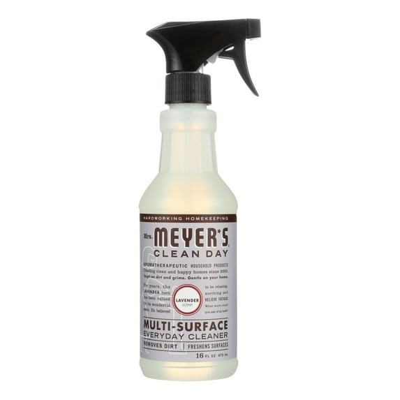 Mrs. Meyer's Clean Day - Multi-surface Everyday Cleaner - Lavender - 16 Fl Oz - Case Of 6