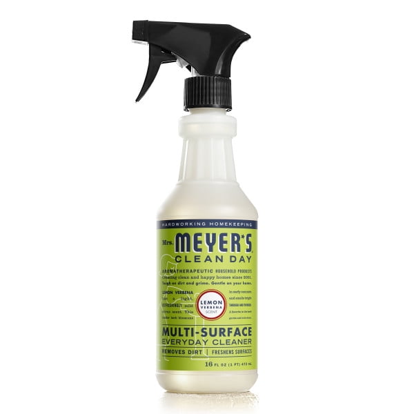Mrs. Meyer s Clean Day Multi-Surface Everyday Cleaner, Lemon Verbena Scent, 16 Ounce Bottle