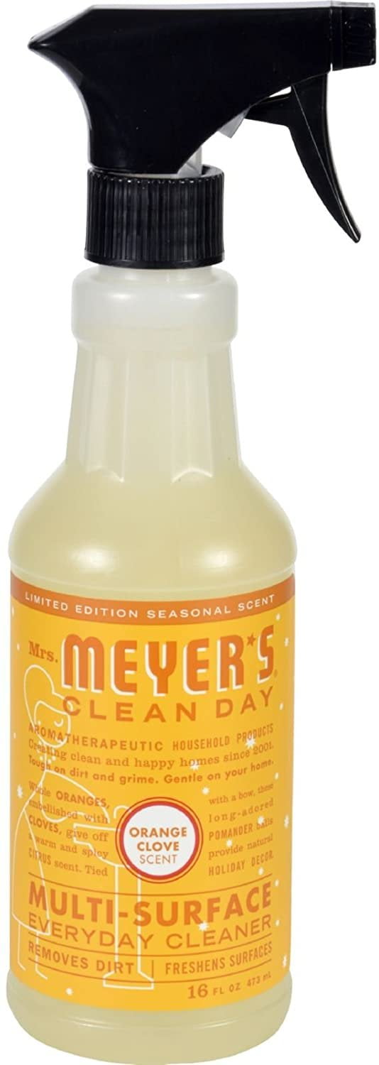 Mrs. Meyer's Clean Day MultiSurface Everyday Cleaner, Orange Clove, 16