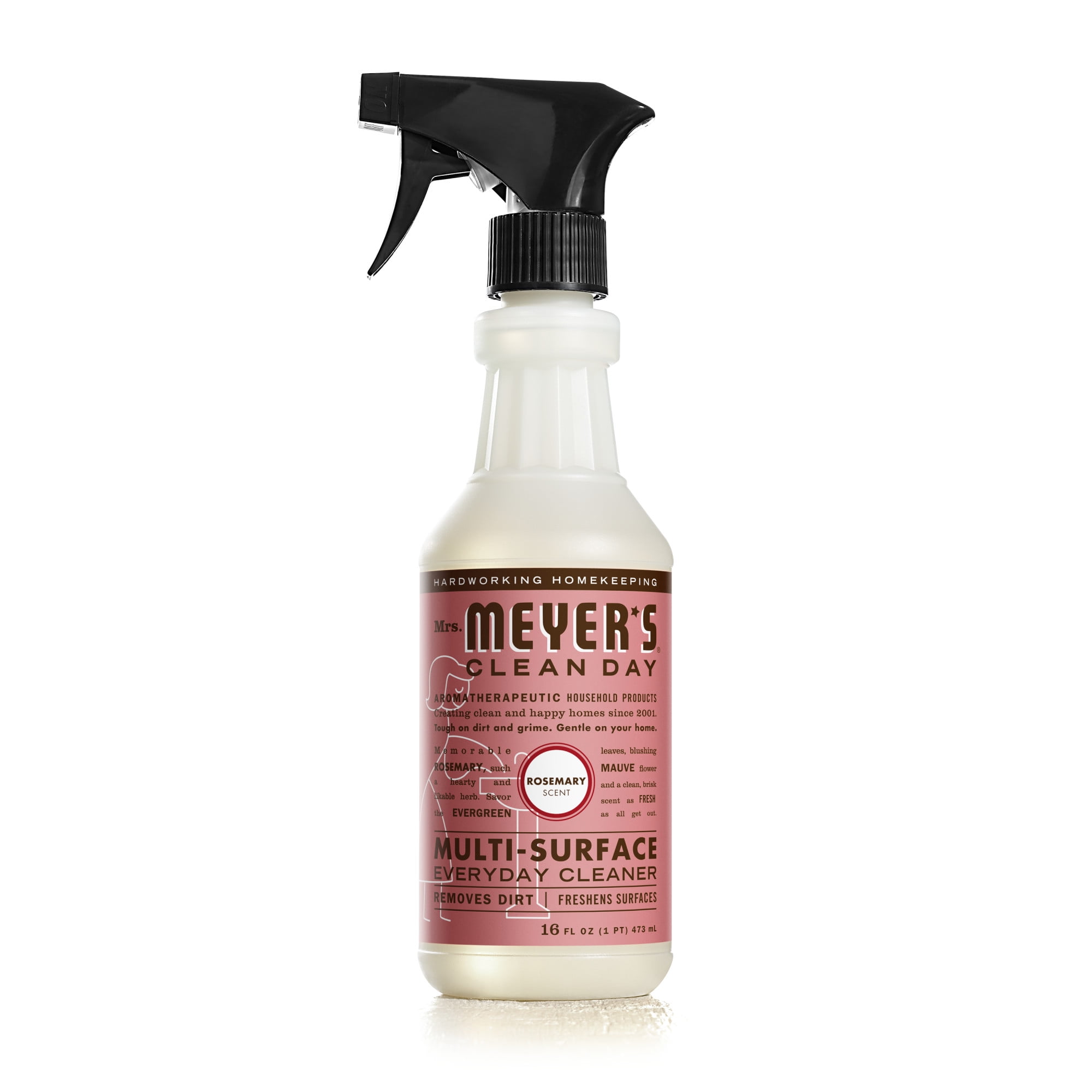 Mrs. Meyers Clean Day Multi-Surface Everyday Cleaner, Rosemary Scent, 16 Ounce Bottle