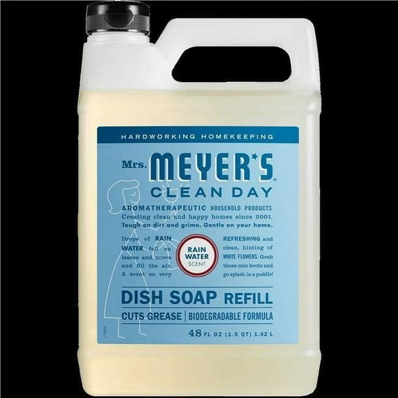 Mrs. Meyer's Clean Day Rain Water Dish Soap Refill 48 fl. oz.